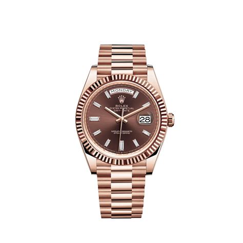 montre rolex rose|Montre Rolex Day‑Date 40 : or Everose 18 ct .